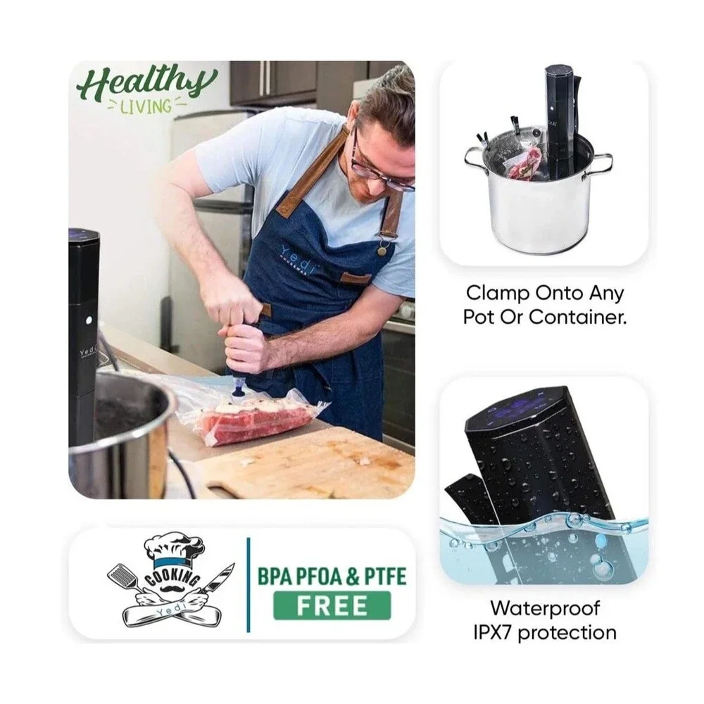 The Yedi Infinity Sous Vide Powered Octcision Technology Deluxe Kit